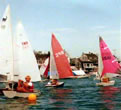 Leeward mark rounding at the '92 NA's.