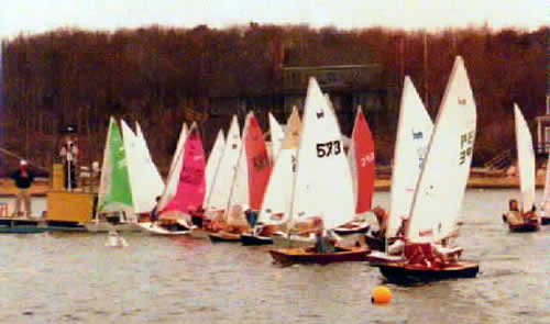 The fleet hits the line at the '92 NA's.